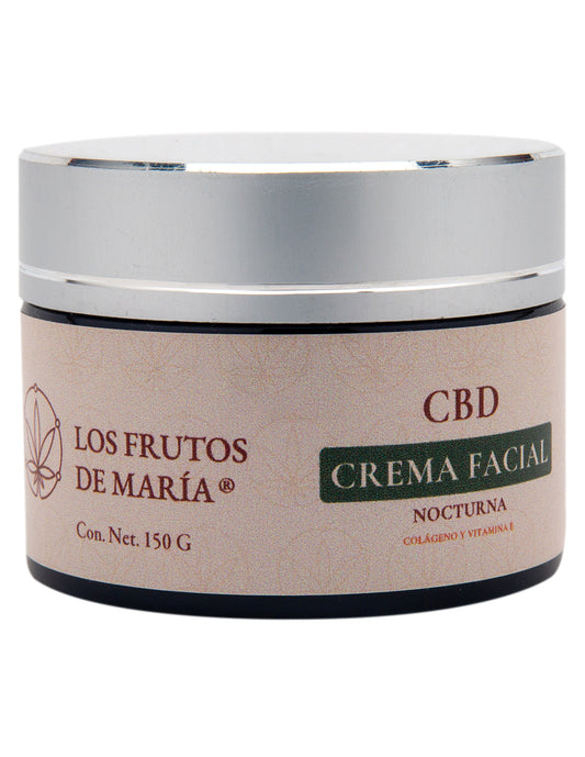 Crema Facial de Noche Los Frutos de Maria CBD
